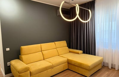 Аренда новой дизайнерской 2-комнатной квартиры, Бухарест, Румыния